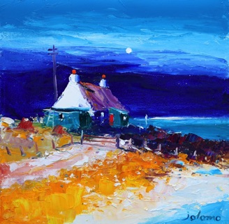 Moon Over Tiree 16x16 Moon Over Tiree 16x16